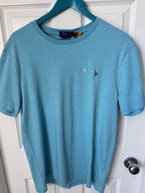 NWT Mens Polo Ralph Lauren Classic Cotton T Shirt Size Large Slim Fit Brand NEW
